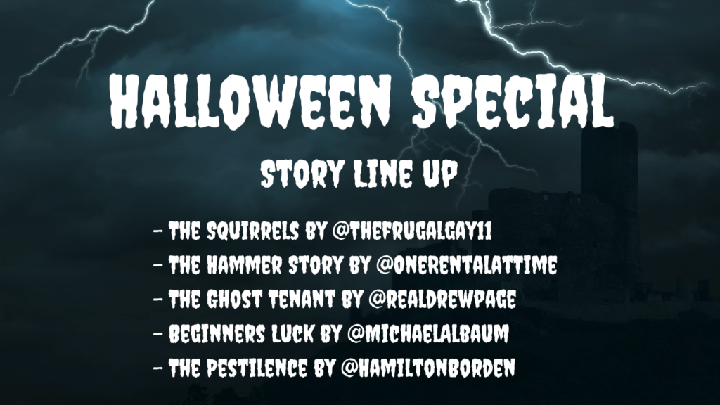 Podcast – The Halloween Special is HERE!