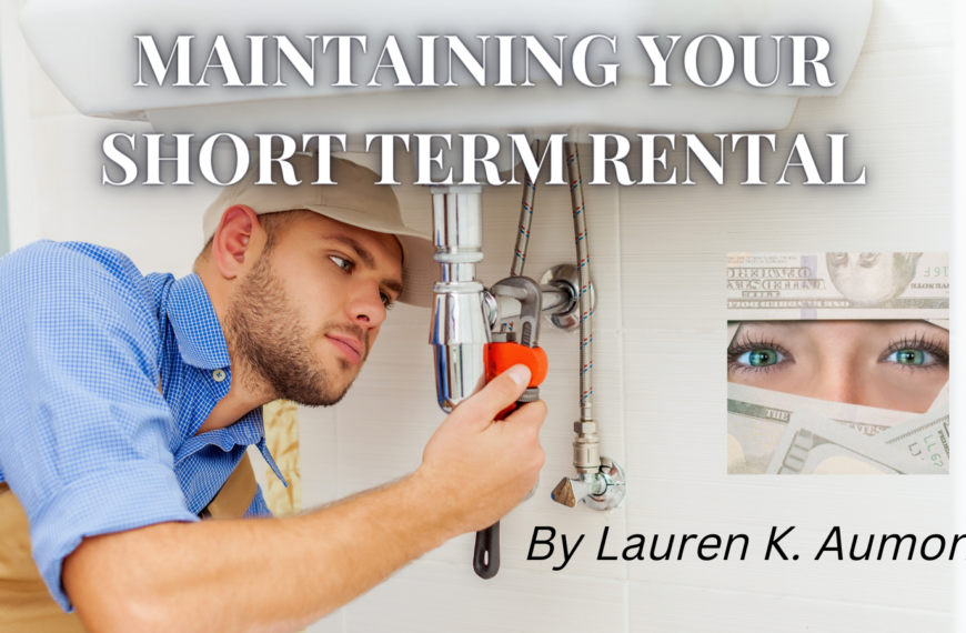 STR Pro – Maintaining Your Short-Term Rental